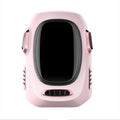 Smart Fans Temperature Controllable Windproof Solid Transparent Capsule Pet Backpack for Cats