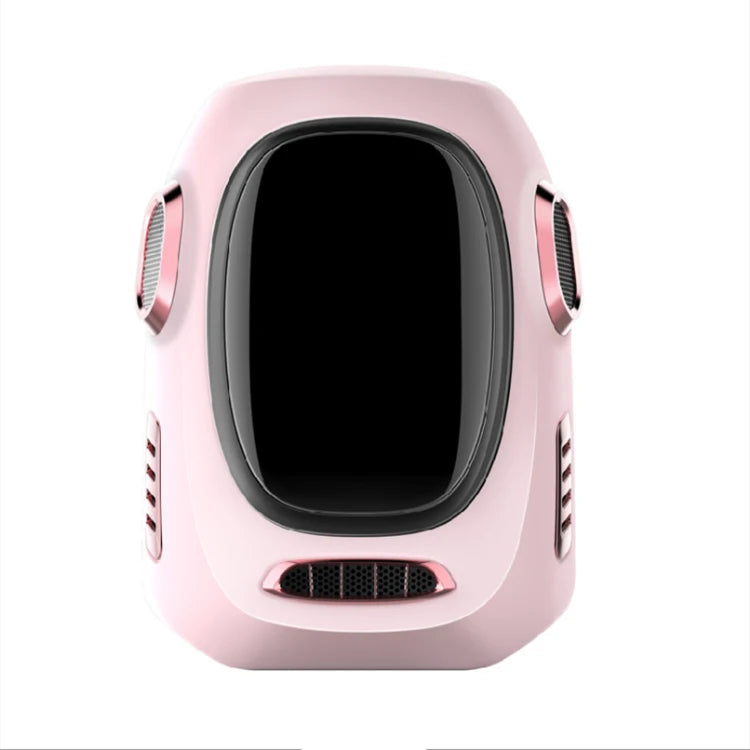 Smart Fans Temperature Controllable Windproof Solid Transparent Capsule Pet Backpack for Cats