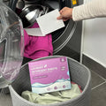 COMMIGLOW Plant-Based Disposable Laundry Detergent Sheets Fragrance-Free up to 100 Loads Gain Laundry Detergent for Apparel