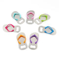 Stainless Steel Flip Flop Bottle Opener Wedding Favors Gifts Guest Cute Slipper Shaped Beer Openers Kitchen Tools
