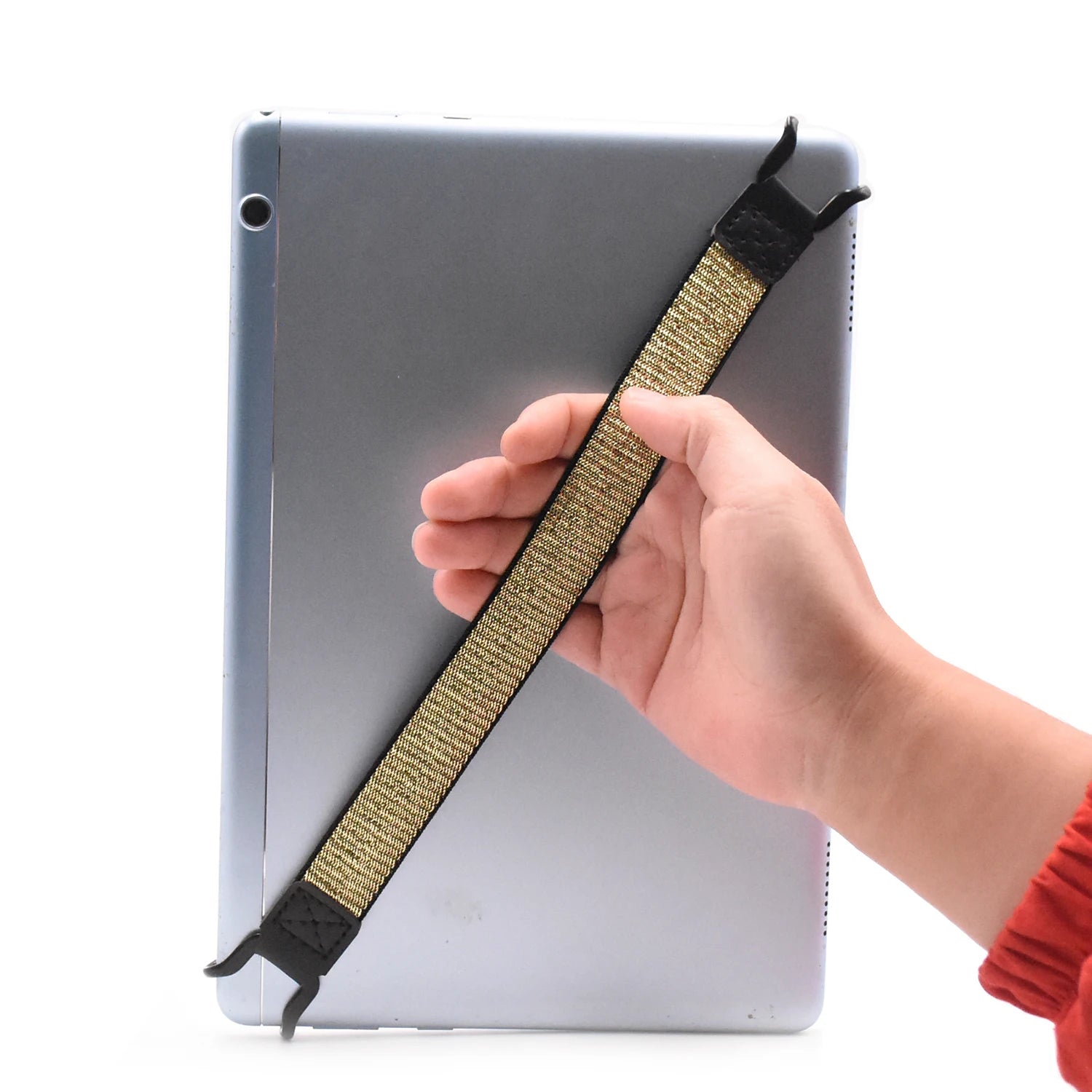 Convenient Electronic Holder Elastic Finger Tablet Accessories Hand Strap Clips for EReaders-Kindle E-Book iPad Tablet