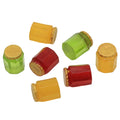 3D Honey Jar Resin Miniature Mini Doll House Kitchen Toys 100pcs/lot Jam Bottle Model for DIY Jewelry Parts