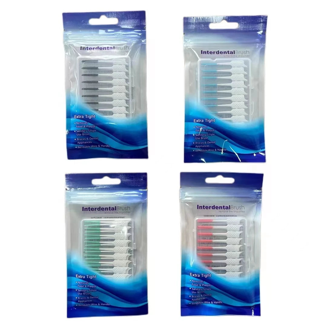 Eco Friendly Soft Dental Disposable Interdental Brush 0.4mm Manufacturer