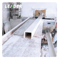 Multi Span Greenhouse Hydroponics Growing System Agriculture 100x50m Gutter Food Grade PVC Channel