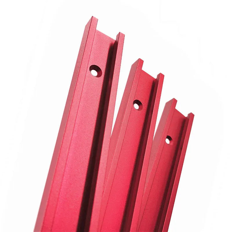 Aluminium Alloy T Track Slot Miter Track Jig Fixture T-Slot Miter Track Stop for Carpenter Manual Router Table Woodworking Tools