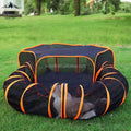 Hot Selling Foldable Portable Breathable Outdoor Pet Cage Cat Tunnel Cats and Dogs Pet Fence