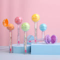 Private Label Vegan Lip Gloss Base Lollipop Natural 2 In1 Makeup Cosmetics Ball Lip Balm for Kids