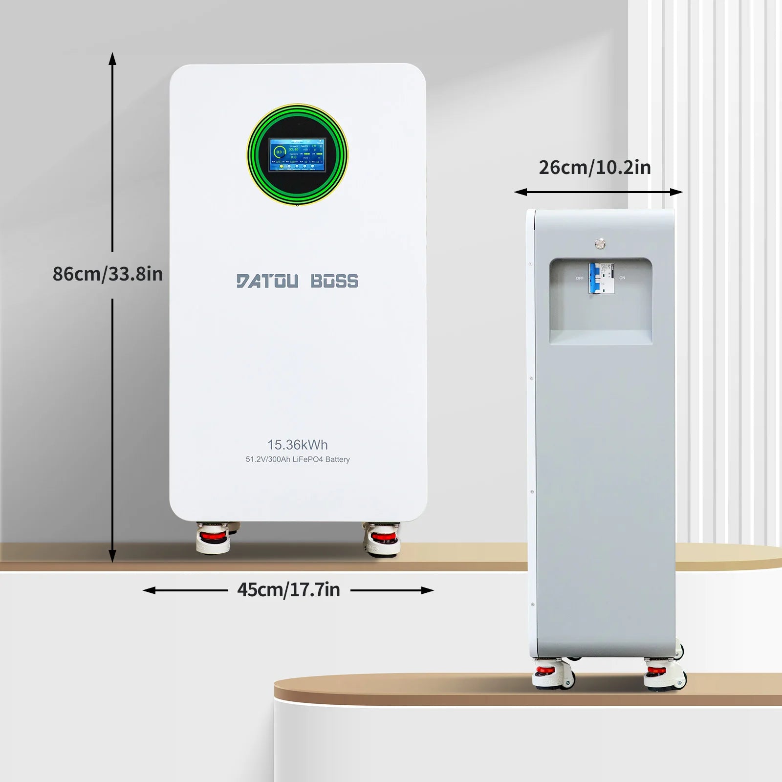 EU in STOCK IP65 Waterproof 51.2V 48V 314Ah 15Kwh Power Wall Home Lithium 48v Lifepo4 Battery DATOUBOSS