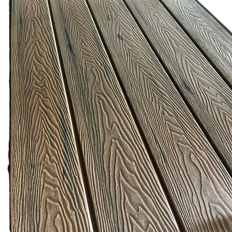 European Durable Waterproof 3D Wood Grain WPC Decking for Garden Courtyards Traditional Design Style for Outdoor Use
