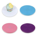 HY Plastic 5.5in Mini Cake Turntable for Decorating and Displaying