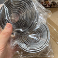 11/12 Pieces Stainless Steel Round Cookie Biscuit Cutter Set Graduated Circle for Pastry Donut Cutter Ring Molds