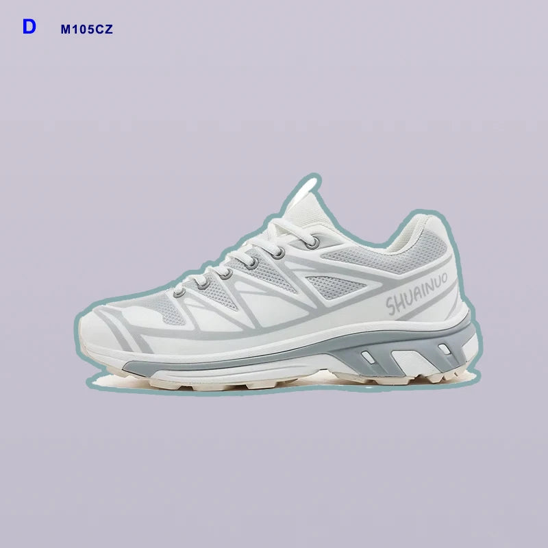 Custom Autumn/Winter Outdoor Sporty Anti-Slip Cushioned Fashion Trend Comfort TPU Lightweight Sneaker Mesh Running Breathable