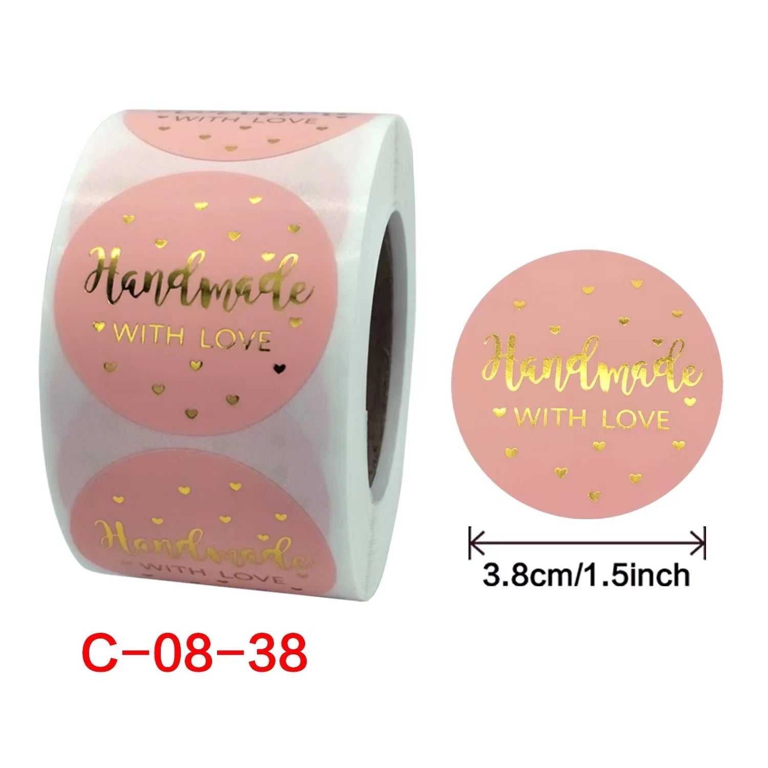 2026 New Merry Christmas PVC Adhesive Label Stickers Waterproof Decorative Plastic Stickers for Christmas