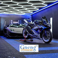 Super Brightness Car Detailing Wash Garage Lighting Led Hexagonal Light for Workshop