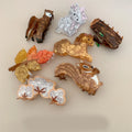 10cm Creative Sheep Squirrel Horse Haarklammer Fashion Personality Sleek Design Shark Claw Temperament Acetate Hair Accessory