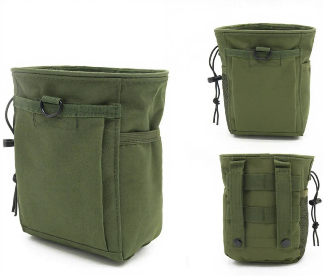 Small Molle Belt Tactical Magazine Drop Pouch Bag Climbing Chalk Bag