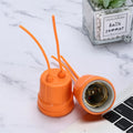 White 27 Lamp Base Creamic 110-220V Fitting E27 Socket Bulb Holder E27 Bulb Socket Lamp Holder 77mm