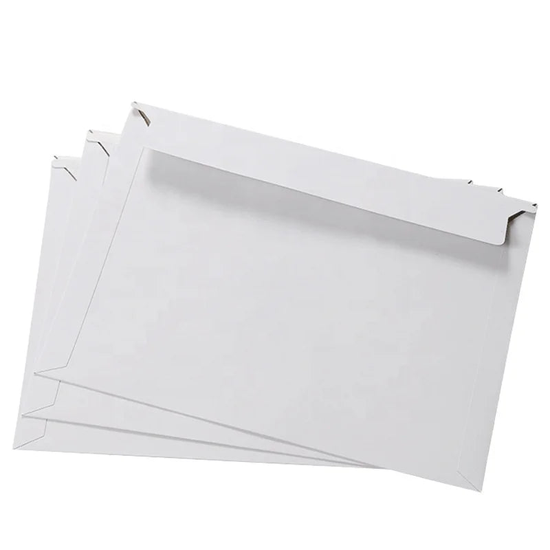 A4 Size Kraft Paper Hard Envelopes Non-Bendable Cardboard Gift Mailer for Crafts Stickers Candles