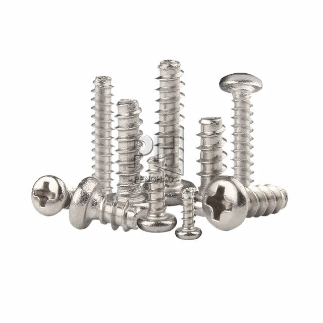Flat Mouth Round Cross Screw Pan Head Self-tapping Flat Tail PB1.4-PB3.5 Specifications