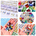 QIYI New Arrival Glamorous Accessory Grade 5A Square Right Angle Fancy Pointback Rhinestones for Decoration Wedding Dresses Shoe