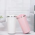 Wholesale 500ml Coffee Mug Double Walled Stainless Steel Water Bottle Insulated Water Bottles Coffee Cup Tumbler with Straw