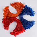 1000 Customized Clothing Accessories Per Package Hanging Granular Plastic Swing Clothing Tags  hang Tag String
