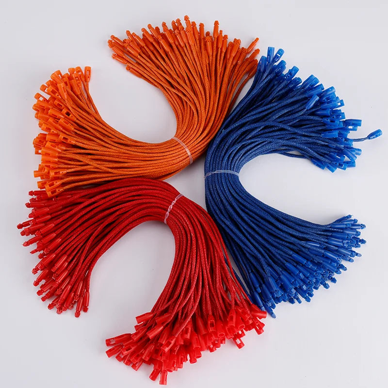 1000 Customized Clothing Accessories Per Package Hanging Granular Plastic Swing Clothing Tags  hang Tag String