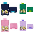 Kids Bento Lunch Box with 4 Dividers Leak Proof BPA Free Dishwasher Safe Microwave Safe for School & Picnic