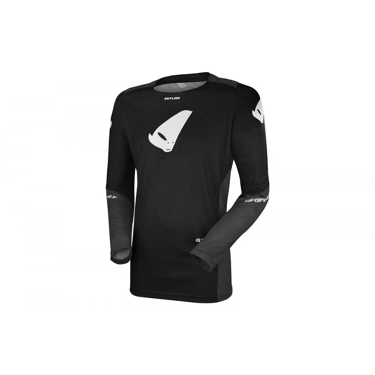 SKYLINE Racing Sportswear Motocross Jersey Breathable Nylon XL Custom Logo Printed Black with Team Name Minimum Order 1 Piece