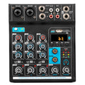 Depusheng M4 Best Quality Portable 4 Channel Multifunction Small Audio Console Mixer