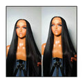 High Density 13x4 Lace Frontal Wig Vendor Wholesale Raw Vietnamese Hair Wig for Black Women Glueless Lace Front Wig Human Hair