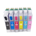 82N T0821N-T0826N Empty Refillable Ink Cartridge With Reset Chip for Epson T50 T59 RX615 R270 R290 A837 Printer Ink Cartridge