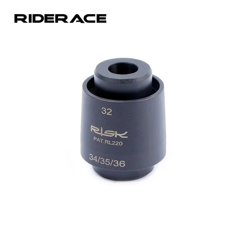 RIDERACE Mountain Bicycle Suspension Front Fork Dust Seal Installation Tool Pipe Diameter Driver Tool Bike Tool for 32/34/35mm
