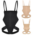 Plus Size Faja Shapewear S-3XL High Waist Tummy Control Butt Lifter Anti-Roll Plastic Bone Adjustable Hooks Women Body Shaper MegaBDM