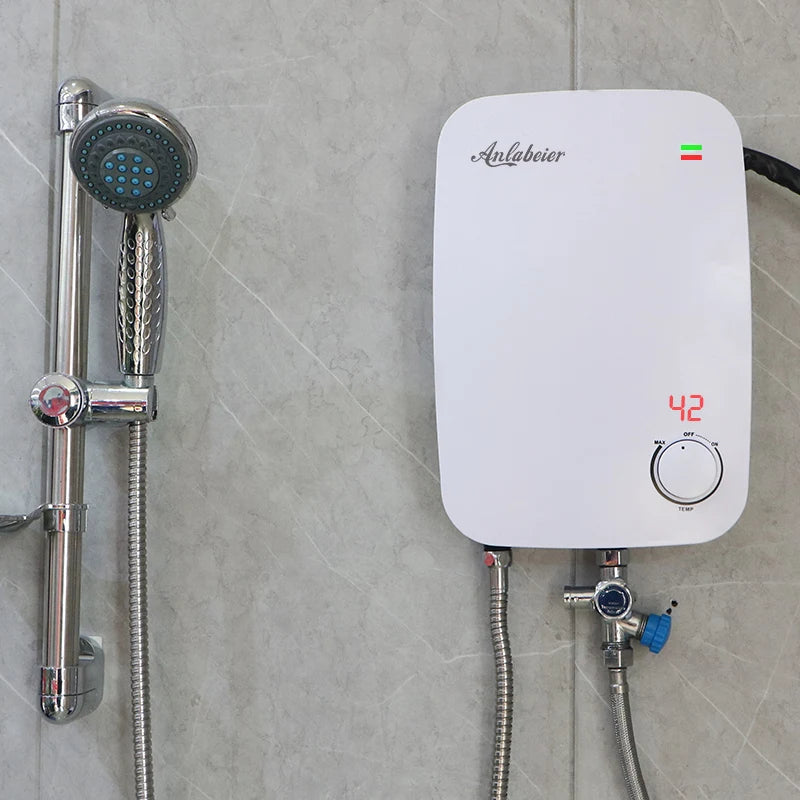 Bathroom Instant Electric Heating Water Shower Household Hot Tankless Water Heater