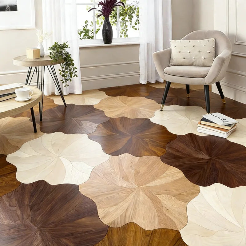 Factory Supply Wholesale Solid Hardwood Flooring 3-Layer Wood Flooring White Oak Engineered Flooring