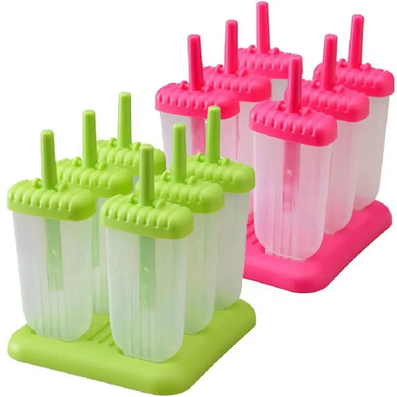 Reusable Popsicle Mold BPA Free Plastic Ice Pop Mold