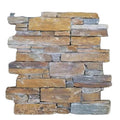 Exterior Facade Rusty Quartzite Stone Wall Cladding Panel