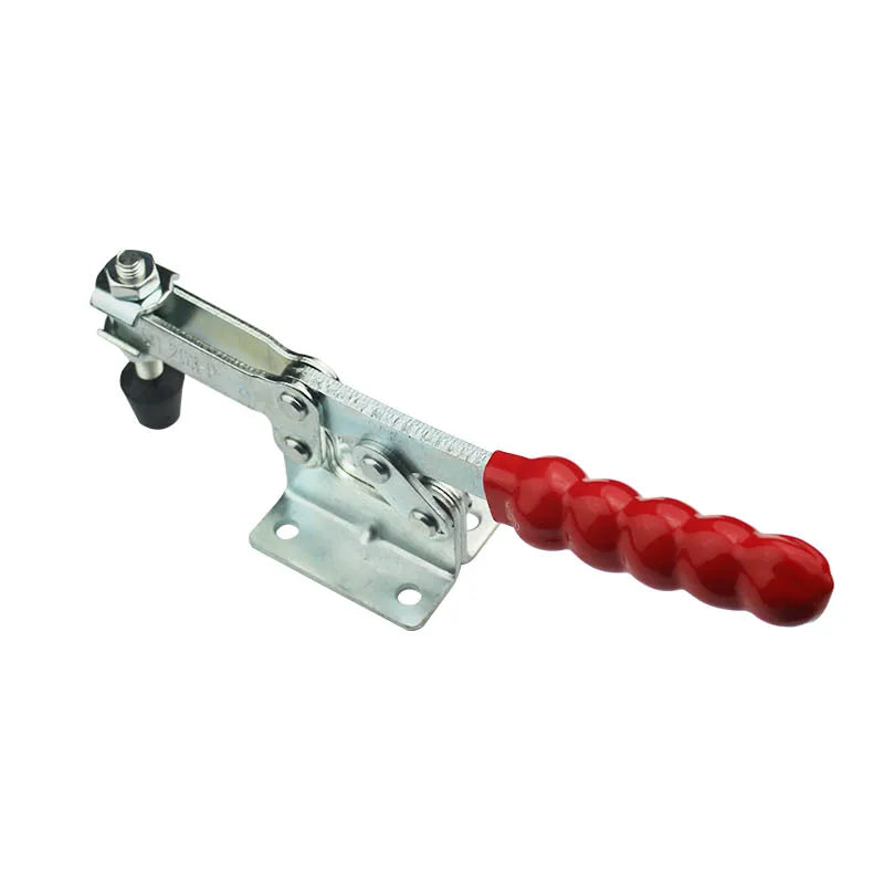 SK3-021-7 Heavy Duty Metal Swivel Clamp Adjustable Compression Horizontal 85 Degree White Zinc Plated Industrial