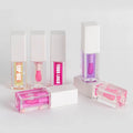 Natural Color Fruit Flavor Lip Plump Oil Vegan Custom Private Label Tinted Lip Oil