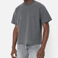 High Quality Clothing Manufacturer T Shirts Custom Round Neck Oversized Drop Shoulder Faded Vintage Acid Washed t Shirt