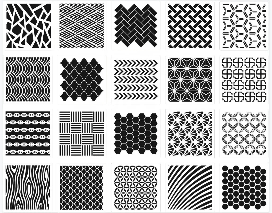 Reusable Painting Stencil for Painting on Wood Wall Home Decor Stencil Wall