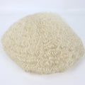 60 Color Afro Wave Full Lace Toupee for Basketbass Players and Fans Remy Human Hair Replacement Afro Wave Hair Men Wig
