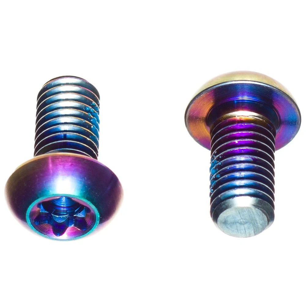 Titanium Lug Bolts Light Weight Auto Modify Hexagon Socket Head Truss Class 6 UNC Thread Anodized Finish Exhaust Bolt Studs