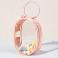 High Transparency PVC Baby Stroller Display Bag 3D Bone Structure Closed Transparent Doll Storage Ita-bag for Gifts