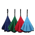 Strong Fully Automatic Reverse Inverted Car Folding Windproof Waterproof Umbrella
