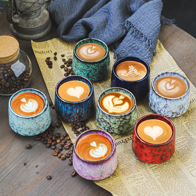 Wholesale Arabic Ceramic Coffee Cup Porcelain Kung Fu Cup Japanese Master Mugs Vintage Chinese Teacups