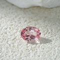 Starsgem Lab Gems Rough Oval Cut Vivid Color Padparadscha Sapphire Lab Grown Sapphire