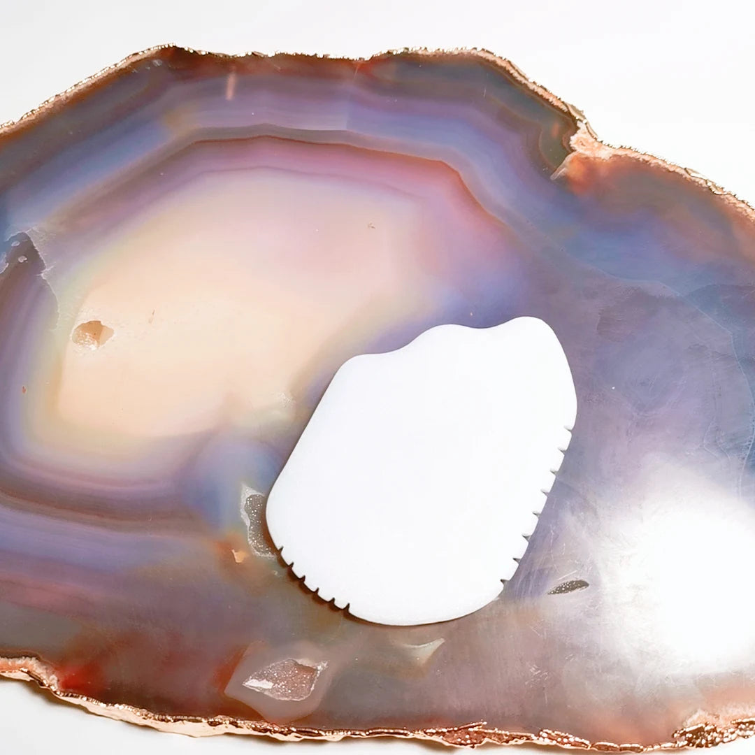 2026 Rose Quartz Jade Guasha Board Natural Stone Scraper Chinese Gua Sha Tools for Face Neck Back Body