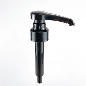 Yolio Black Syrup Pump PP Plastic Non Spill Food Pump Model 33/400 38/410